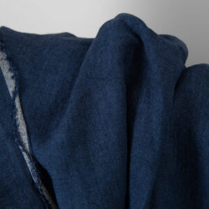 Pesty pellavakangas tummansininen