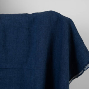 Pesty pellavakangas tummansininen