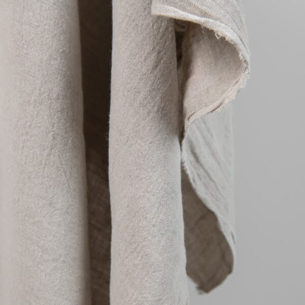 natural linen wide fabeic, washed, width 285cm
