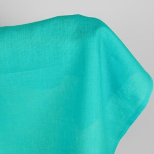 Pellavakangas blue curacao -värissä