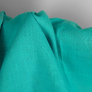 Pellavakangas blue curacao -värissä