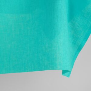 Pellavakangas blue curacao -värissä