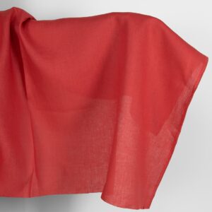 Kardinaalinpunainen pellavakangas