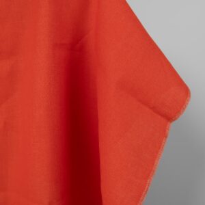 Liekinpunainen pellavakangas