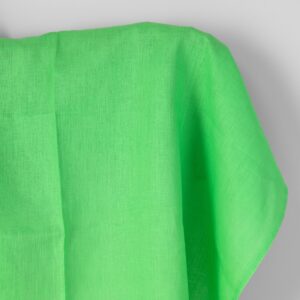 Pellavakangas yksivärinen neonvihreä