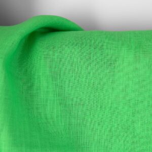 Pellavakangas yksivärinen neonvihreä