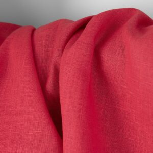 Pellavakangas yksivärinen hehkuva pinkinpunainen