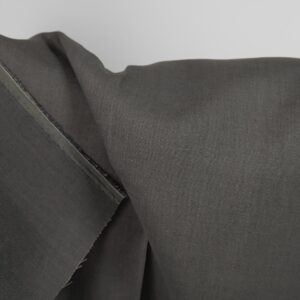 Tummanharmaa pellavakangas