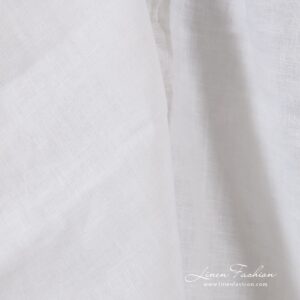 Optisenvalkoinen pellavakangas