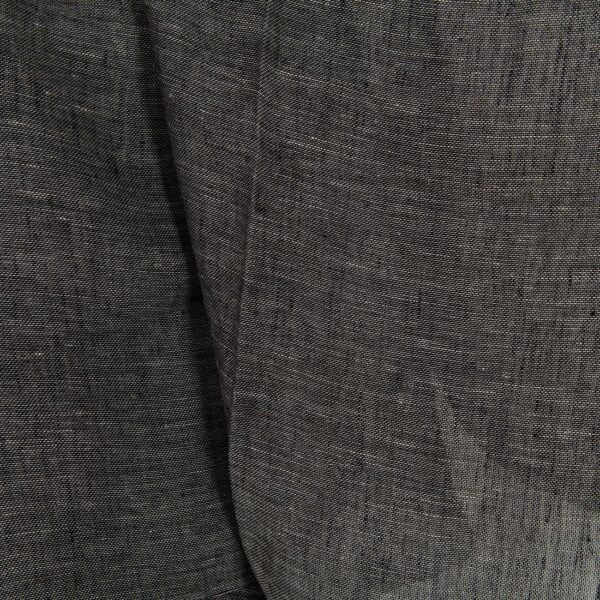 Black and natural transparent linen fabric texture