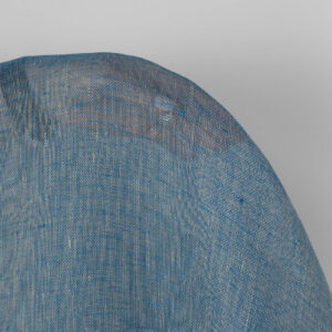 Pellavakangas luonnonvärinen ja sähkönsininen harso