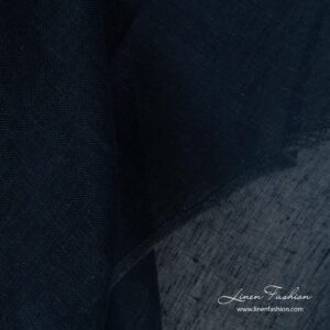 Gauze sini-musta pellavakangas