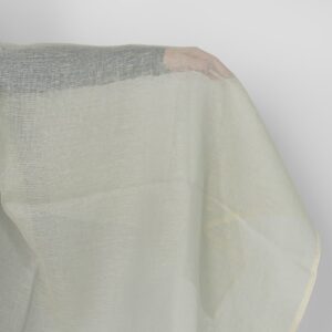 Pellavakangas vihertävän harmaa meleerattu