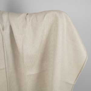 Pellavakangas, pellavanväriset ja valkoiset kapeat raidat