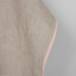 Pellavakangas vihreä-liila meleerattu