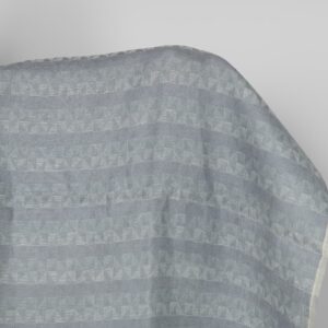 Pellavakangas harmaanvioletti jacquard-kolmiokuvio