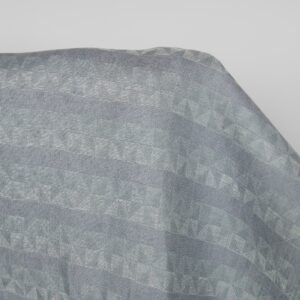 Pellavakangas harmaanvioletti jacquard-kolmiokuvio