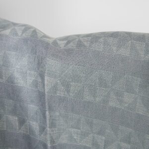 Pellavakangas harmaanvioletti jacquard-kolmiokuvio