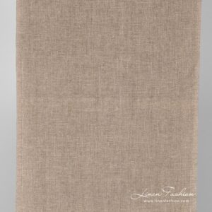 Kapea luonnonharmaa pellavakangas