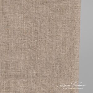 Kapea luonnonharmaa pellavakangas