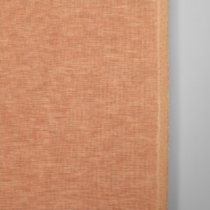 Kapea kerman ja nuden värinen meleerattu pellavakangas