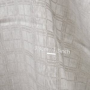 Kuvioitu täyspellavakangas