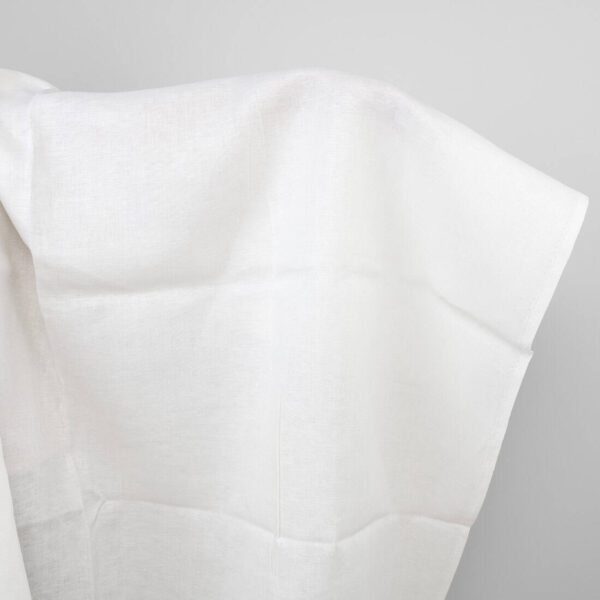 Off-white linen fabric