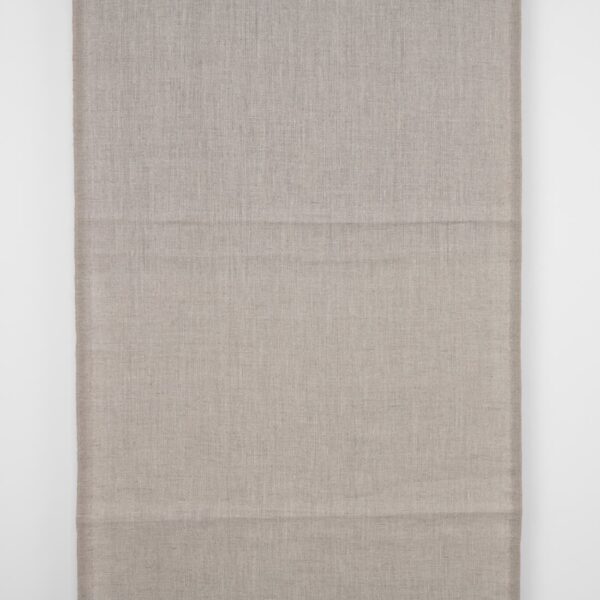 Natural linen fabric, narrow width