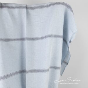 Pellavapuuvilla sinertävä kangas