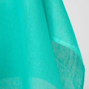 Pellavakangas ohut kirkas turkoosinvihreä