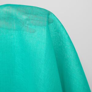 Pellavakangas ohut kirkas turkoosinvihreä