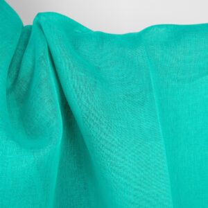 Pellavakangas ohut kirkas turkoosinvihreä