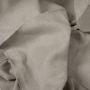 Harmaa kuviollinen puhdas pellavakangas