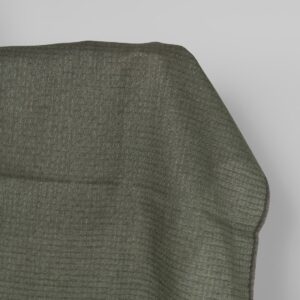 Pellavakangas, tummanharmaa ja vihreä vinoneliökuvio