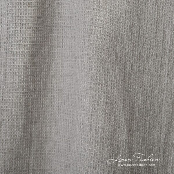 Gray linen fabric