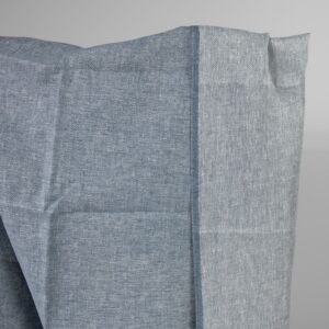 Pellavakangas valko-sininen kalanruotokuvioinen kaksipuolinen