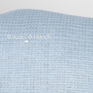 Pellavakangas vaalean siniharmaa vohveli