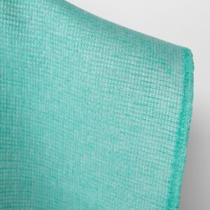 Pellavakangas kirkas turkoosinvihreä vohveli