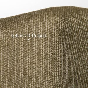 Pellavakangas sammaleenruskea raidallinen