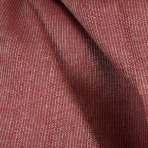 Pellavakangas viininpunainen raidallinen