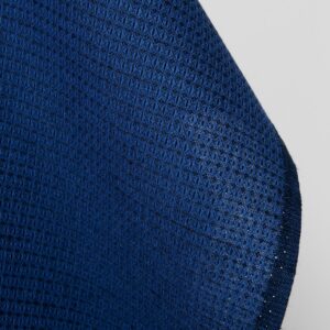 Pellavavillakangas tummansini-musta vohveli