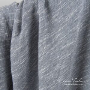 Pesty harmaa pellavapuuvillakangas