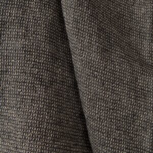 Pellava-villa musta ja harmaa vohvelikangas pesty 12 linen wool waffle fabric, classic waffle.