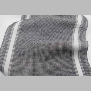 Mustavalkoinen vohvelipellavakangas