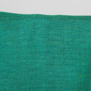 Pellavakangas kaksipuolinen sininen ja viileänvihreä