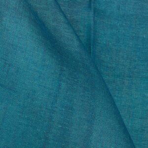 Pellavakangas kaksipuolinen sininen ja viileänvihreä