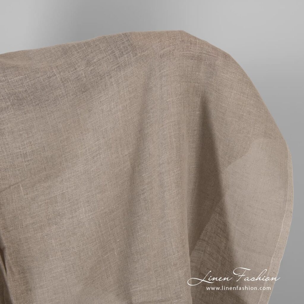 Puhdas pellavakangas harmaa 1 Grey linen fabric