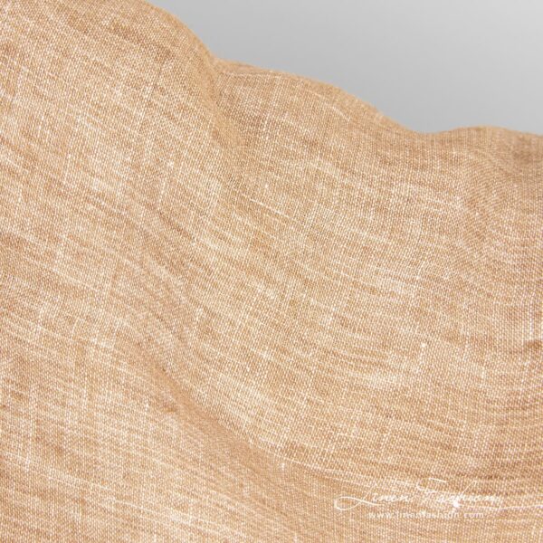 Double-sided linen fabric, double-layered