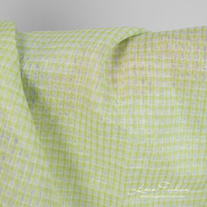 Pellavakangas, vaaleanvihreät läpikuultavat ruudut