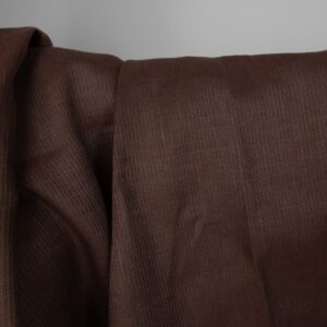 Pellavakangas ruskea dobby-toimikas raitakuosi